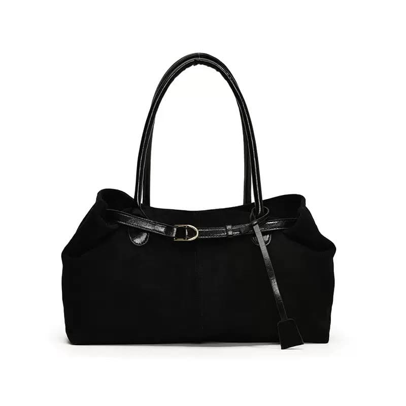 The Suede Tote alternate view