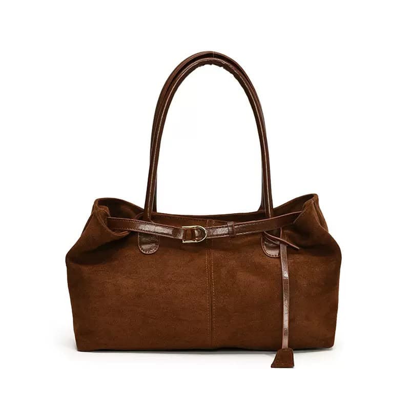 The Suede Tote alternate view